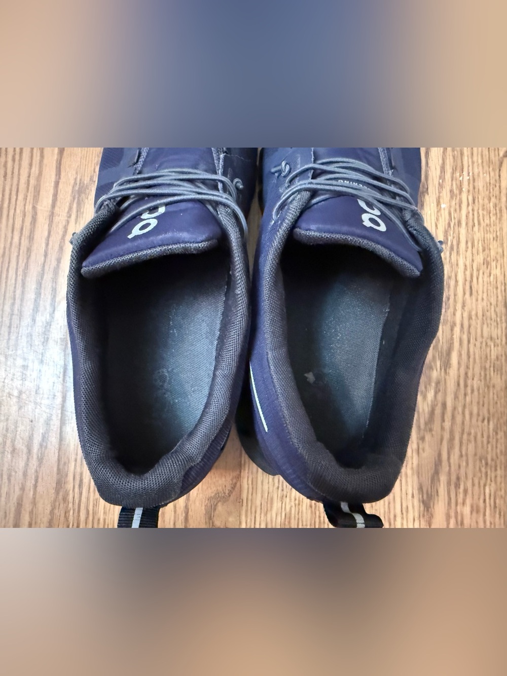 ON RUNNING Cloud 5 Waterproof Navy Ink Men’s Size 10 - Picture 4 of 7
